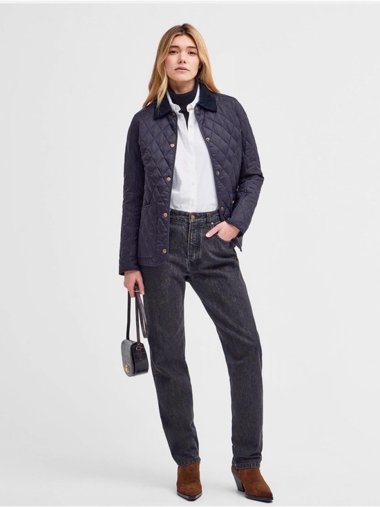 Barbour Jackets & Blazers - BARBOUR JACKET QUILTED LIGHTWEIGHT BLACK LARGE